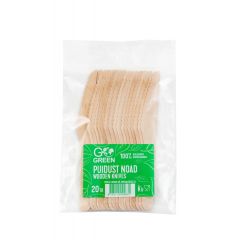 Vienreizliet. naži koka 20gab.