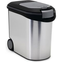 Trauks barībai 12kg 35l 49.3x27.8x40.3cm sudraba