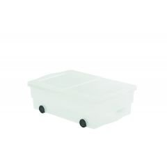 Kaste ar vāku Multiboxx 32l 61.5x40.5x19cm uz rit. Caurspīd.