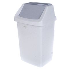 Atkritumu tvertne Curver Click 9L marmora