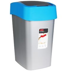 Atkritumu tvertne Curver Flip Bin 25L sudr./zils