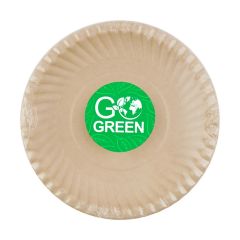 Papīra šķīvji Go Green 18cm 20gab.