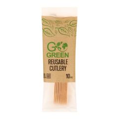 Vienreizliet. Naži Go Green 10gab.