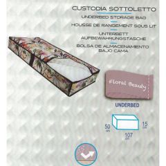 Apģērbu kaste 107x50x15cm Floral Beauty