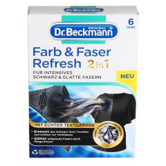 Krāsu atjaun. lupatiņas Dr. Beckmann melnām un gludām šķiedr