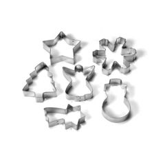 Piparkūku formiņu komplekts 6gab. blisterī 28x19x2cm