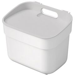 Atkritumu tvertne Ready To Collect 5L balta/gaiši pelēka