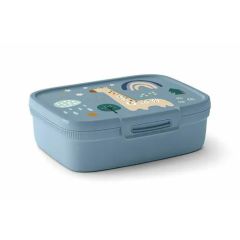 Trauki ēdiena uzglab. Snap Box ar sadalītāju 1,8L zilganpelē