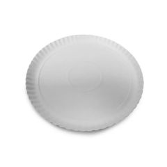 Vienreizliet. Paplāte Easy Bake Bio Papīra balta 34cm 2gab.