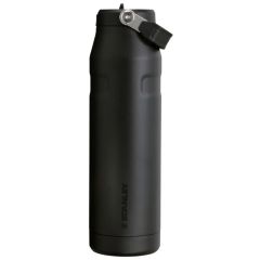 Termopudele The IceFlow Bottle Flip Straw 2.0 1.06l melna
