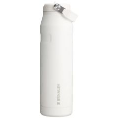 Termopudele The IceFlow Bottle Flip Straw 2.0 1.06l balta
