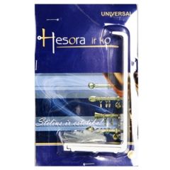 Kronšteins universāls L13.7cm balts