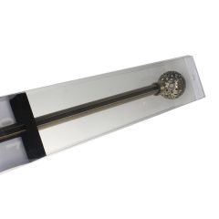 Aizkaru stanga ''MONACO''  antīks zelts,1,6 м, Ø19 мм