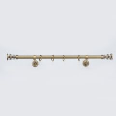 Aizkaru stanga ''WIEZA''  antīks zelts,1,6 м, Ø19 мм