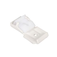 Kronšteins alumīnija profilam, balts, 4gb