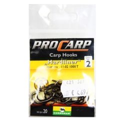 Āķi Pro Carp Hardliner 20 gab