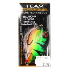 Vobleris TC Belly Dog N 6.8cm