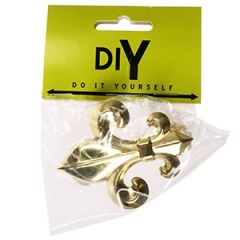 Dek. klipsis ''lillija''zelta DIM33