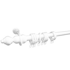 Stangas kompl. 160cm balts