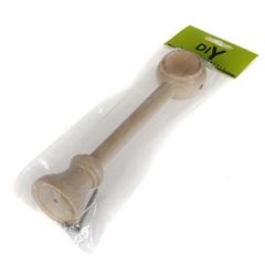 Kronšteins aizkaru stangai 18cm dab.koks
