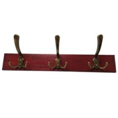 Pakaramais 17X75X480 3 lieli Antīki āķi, Sarkankoks