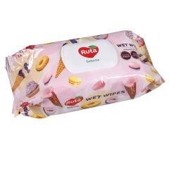 Mitrās salvetes Ruta Selecta 120gab.