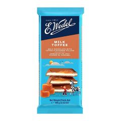 Šokolāde piena Wedel ar īrisa garšas pildījumu 100g