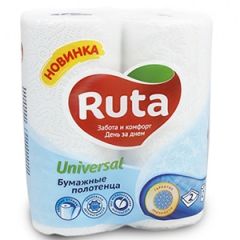 Papīra dvieļi Ruta Universal 2gab.