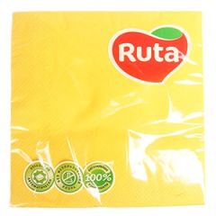 Salvetes Ruta 33x33cm dzeltenas