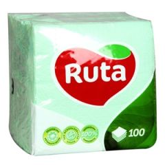 Salvetes Ruta 240x240 100gab., zaļas