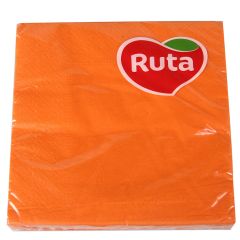 Salvetes Ruta 33x33cm 20gab. oranžas