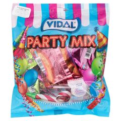Konfektes košļājamās Vidal “PARTY MIX” 150g