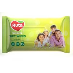 Mitrās salvetes Ruta Selecta Familly 60 gab