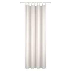 Aizkari Frank 245x135cm, balti, cilpas