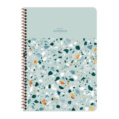 Klade ar spirāli A4 rūtiņu Terrazzo