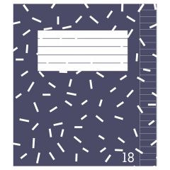 Burtnīca līniju Globuss 18lpp