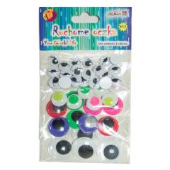 Fl. Materiāls Acis krāsainas Mix