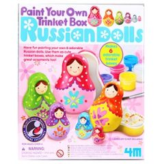 Izkrāsojama lelle Russian Dolls