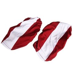 Uzlika automašīnu spogulim karoga krāsā