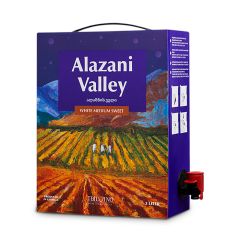 Vīns Alazanskaja dolina white 11% 3l