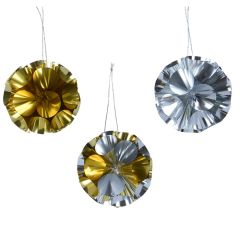 Egļu rotājums Tinsel d8cm asorti