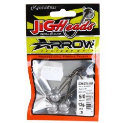 Džiga galvas Kamatsu 12g - #5/0, 3gb.