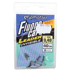 Pavadiņa Kamatsu SLIM INVISIBLE FLUOROCARBON (2gb) 0.40mm -
