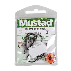 Āķis Mustad Iseama Twist 10gab.