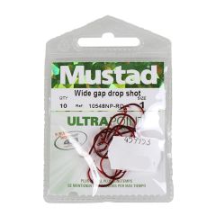 Āķi Dropšota Mustad Double Wide 10gab. RD #1
