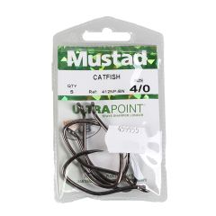 Āķi Mustad Catfish 5gab. BN #4/0