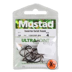 Āķi Mustad Iseama Twist 10gab. BN #4