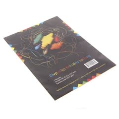 Krāsains divpusējs kartons KASKAD 225g/m² A4 7lp