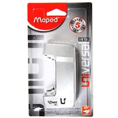 Caurumotājs MAPED Universal metal 2/6lp sudraba