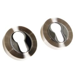 PZ uzlika uz apaļās rozetes nerūsējošā tēr./hroms